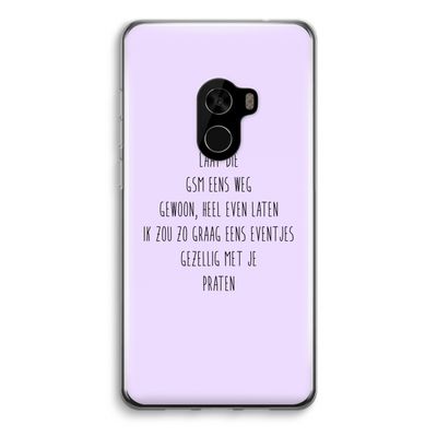 GSM: Xiaomi Mi Mix 2 Transparant Hoesje