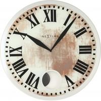 NeXtime klok 8162 romana, ø43 cm, wall, white NeXtime klok 8162 romana, ø43 cm, wall, white
