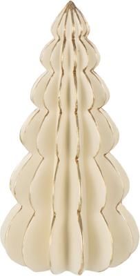 Boom origami kalk polyresin wit/goud m 15x15x28,5 cm Jolipa - Hortus Boom origami kalk polyresin wit/goud m 15x15x28,5 cm Jolipa - Hortus