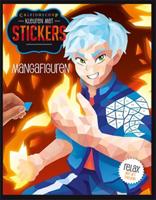 Kleuren met stickers - Mangafiguren Kleuren met stickers - Mangafiguren