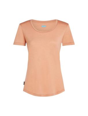 Icebreaker Cool-Lite Sphere III SS Scoop T-shirt Dames Desert Sand XL