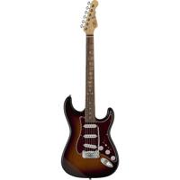 G&L Fullerton Deluxe Legacy 3-Tone Sunburst RW elektrische gitaar met deluxe gigbag