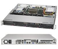 Supermicro SuperChassis 813MFTQC-350CB2 Benchtable PC-behuizing Zwart - thumbnail