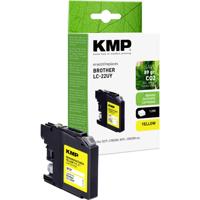 KMP Inktcartridge vervangt Brother LC-22UY Compatibel Geel B73Y 1536,4009