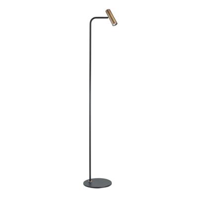 Highlight VloerlampTrend zwart met koper brons - V4731.32