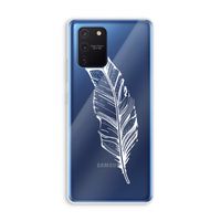 Pluim: Samsung Galaxy Note 10 Lite Transparant Hoesje
