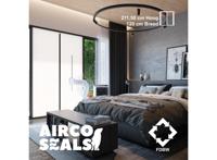 Airco deurafdichtingskit 211,5 x 120 cm met magneetsluiting