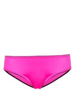 Dolce & Gabbana culotte en satin à taille mi-haute - Rose