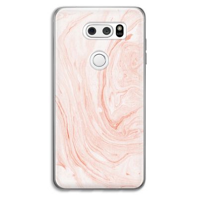 Peach bath: LG V30 Transparant Hoesje
