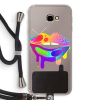 Lip Palette: Samsung Galaxy J4 Plus Transparant Hoesje met koord
