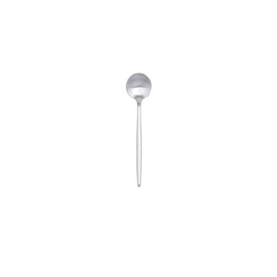 Koffielepels Bidasoa Fosil Metaal Staal 14 x 3 x 2 cm Koffie (6 Stuks)