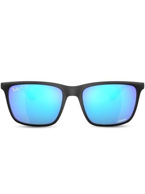 Ray-Ban lunettes de soleil à monture rectangulaire - Noir