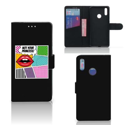 Huawei Y7 (2019) | Wallet Case | met Pasjes | Popart Princess Huawei Y7 (2019) | Wallet Case | met Pasjes | Popart Princess