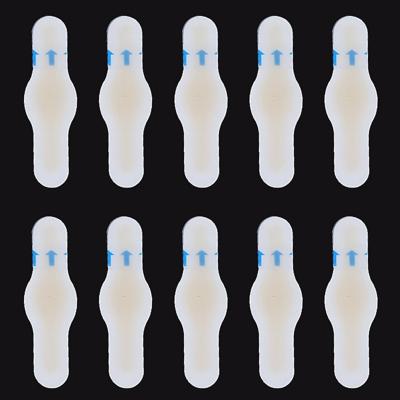 10 STKS voetverzorging huid hydrogel analgetische blaren slip hiel beschermer grootte: 17x60cm