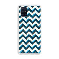 Onderbroken lijn: Galaxy A51 4G Transparant Hoesje