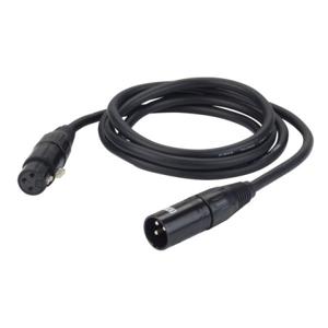 DAP FL0910 DMX XLR male - XLR female 3-pins 10 meter