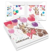 Kaartenmapje Petit Paris - Giraf 10 Stuks