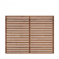 ThermoWood® Tuinscherm Tokyo 180 x 140 CM