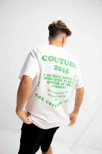 Couture Club 24HR Couture Graphic T-Shirt Heren Wit - Maat XS - Kleur: Wit | Soccerfanshop