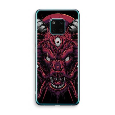 Hell Hound and Serpents: Huawei Mate 20 Pro Transparant Hoesje Hell Hound and Serpents: Huawei Mate 20 Pro Transparant Hoesje