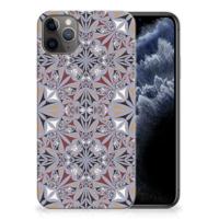 Apple iPhone 11 Pro Max | TPU | Siliconen hoesje | Flower Tiles