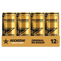 Rockstar - Energy Drink Original No Sugar - 12x 250ml - thumbnail