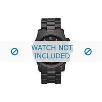 Michael Kors horlogeband MK8479 Staal Antracietgrijs - thumbnail