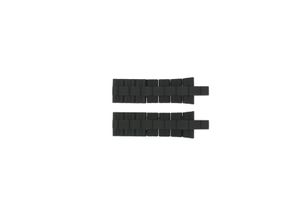 Horlogeband Festina F16659-1 / F16659-5 / F16659-D Staal/Silicoon Zwart 8mm