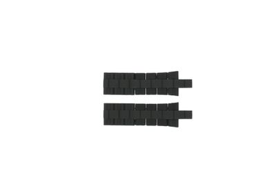 Horlogeband Festina F16659-1 / F16659-5 / F16659-D Staal/Silicoon Zwart 8mm