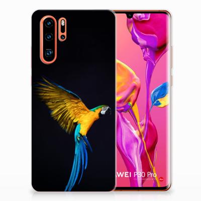 Huawei P30 Pro | TPU Hoesje | Papegaai