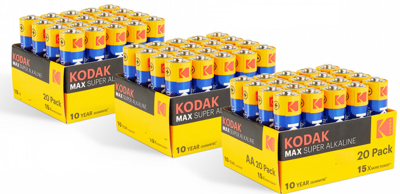 60 Kodak Batterijen