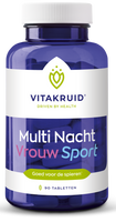 Vitakruid Multi Nacht Vrouw Sport Tabletten - thumbnail