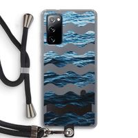 Oceaan: Samsung Galaxy S20 FE / S20 FE 5G Transparant Hoesje met koord Oceaan: Samsung Galaxy S20 FE / S20 FE 5G Transparant Hoesje met koord