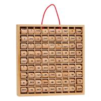 Small Foot - houten vermenigvuldigingstabel 1x1
