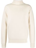 Jil Sander roll-neck wool jumper - Blanc - thumbnail