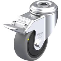 Blickle LKRA-TPA 80KF-FI-ELS Zwenkwiel met rem Wieldiameter: 80 mm Draagvermogen (max.): 65 kg 1 stuk(s)