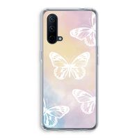 White butterfly: OnePlus Nord CE 5G Transparant Hoesje