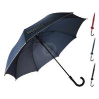 Paraplu met beige rand - thumbnail