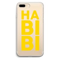 Habibi Majorelle : iPhone 7 Plus Transparant Hoesje