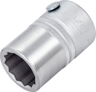 HAZET Dopsleutel 1000Z-22 · 3/4 inch (20 mm) vierkant hol · Buitentwaalfkant profiel · SW 22 mm