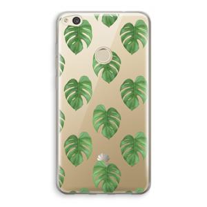 Monstera leaves: Huawei Ascend P8 Lite (2017) Transparant Hoesje