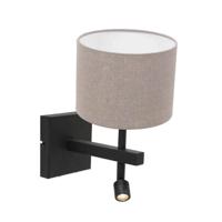Steinhauer Slaapkamer lampStanger met leeslampje - 8203ZW