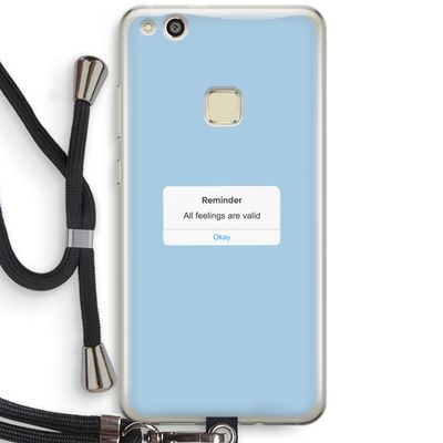Reminder: Huawei Ascend P10 Lite Transparant Hoesje met koord