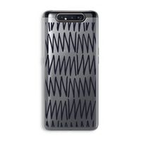 Marrakech Zigzag: Samsung Galaxy A80 Transparant Hoesje Marrakech Zigzag: Samsung Galaxy A80 Transparant Hoesje