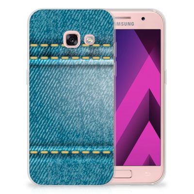 Samsung Galaxy A3 2017 Silicone Back Cover Jeans Samsung Galaxy A3 2017 Silicone Back Cover Jeans