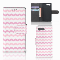 Sony Xperia X Compact | Telefoon Hoesje | Waves Roze