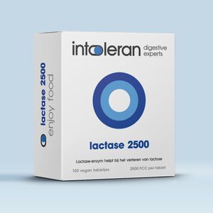 lactase 2500 - dispenser 100 tabletjes