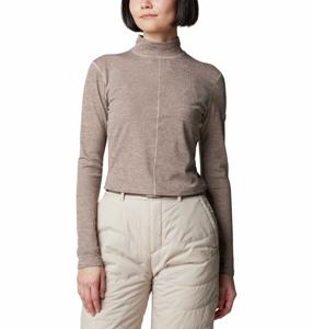Columbia Wallowa™ Cropped LS Top Shirt Dames Crushed Clay M