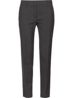 Prada pantalon de tailleur crop - Gris