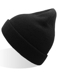Atlantis AT124 Kids Wind Beanie Recycled - Black - One Size